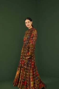 Farm Rio Black Rainforest Maxi Dress