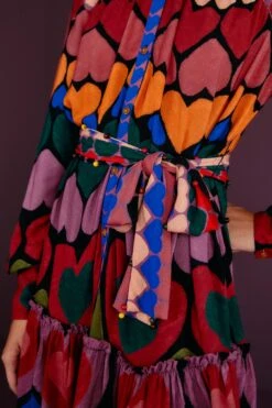 Farm Rio Full Of Hearts Mini Dress -Colorful Wear Store 301905 05