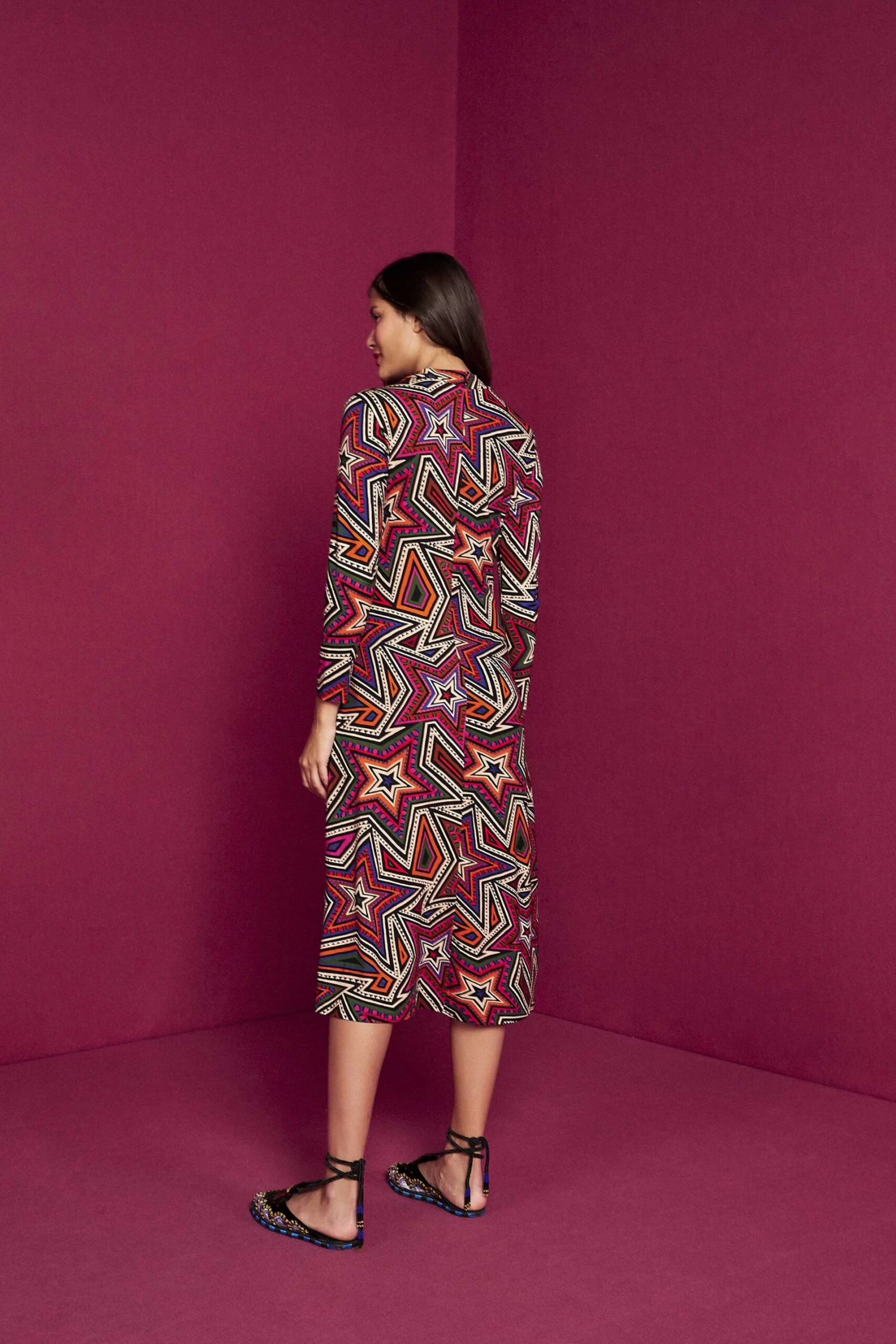 Farm Rio Mystic Trip Lenzing™ Ecovero™ Jersey Dress 2 Farm Rio Mystic Trip Lenzing™ Ecovero™ Jersey Dress - Image 2