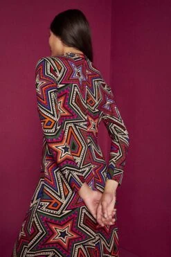 Farm Rio Mystic Trip Lenzing™ Ecovero™ Jersey Dress 10 Farm Rio Mystic Trip Lenzing™ Ecovero™ Jersey Dress -Colorful Wear Store 301939 05 1