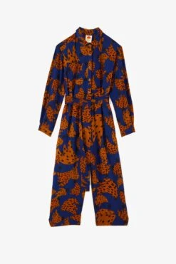 Farm Rio Navy Bananica Jumpsuit -Colorful Wear Store 301972 04
