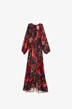 Farm Rio Black Wild Life Lenzing™ Ecovero™ Viscose Maxi Dress 10 Farm Rio Black Wild Life Lenzing™ Ecovero™ Viscose Maxi Dress -Colorful Wear Store 302684 06