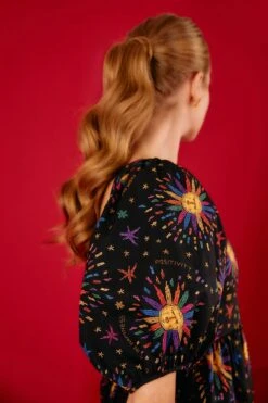 Farm Rio Rainbow Suns Organic Cotton Maxi Dress -Colorful Wear Store 302685 02 1