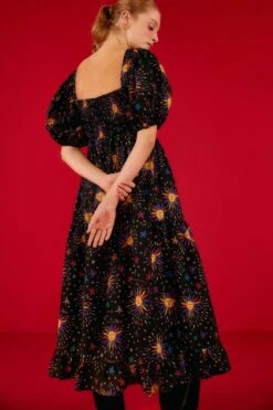 Farm Rio Rainbow Suns Organic Cotton Maxi Dress -Colorful Wear Store 302685 03