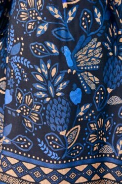 Farm Rio Black Macaw Forest Midi Dress 10 Farm Rio Black Macaw Forest Midi Dress -Colorful Wear Store 303774 05