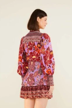 Farm Rio Sweet Floral Mini Dress 8 Farm Rio Sweet Floral Mini Dress -Colorful Wear Store 303775 04