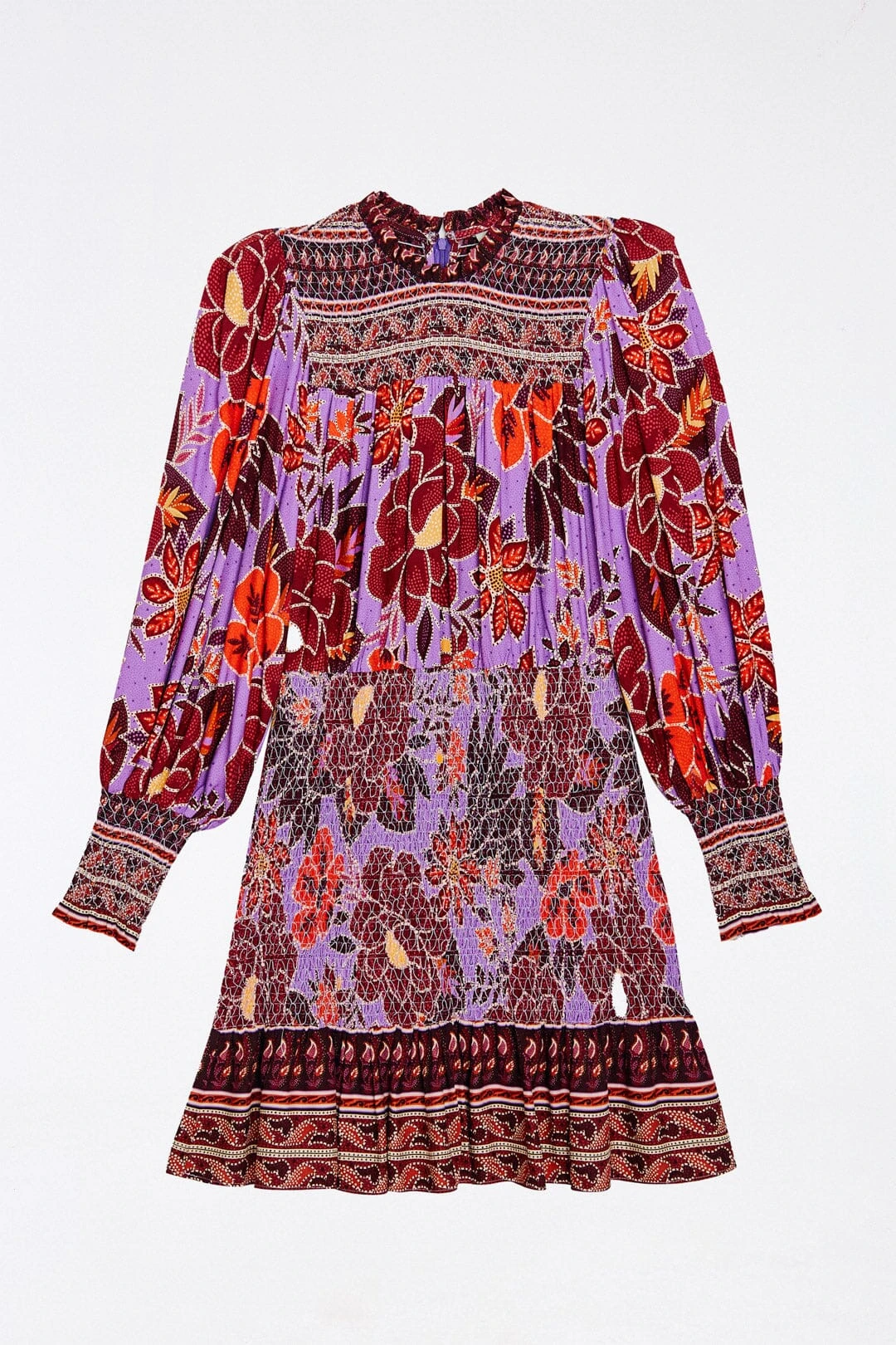 Farm Rio Sweet Floral Mini Dress 5 Farm Rio Sweet Floral Mini Dress - Image 5