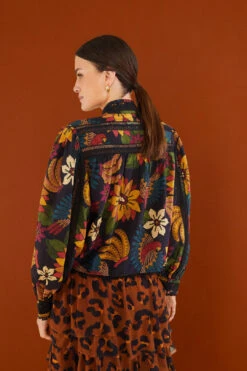 Farm Rio Macaw Ballet Blouse -Colorful Wear Store 303782 03