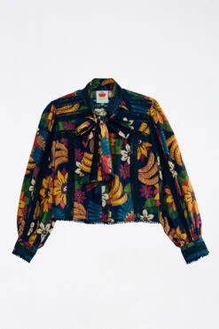 Farm Rio Macaw Ballet Blouse -Colorful Wear Store 303782 05