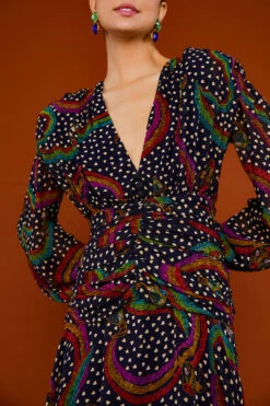 Farm Rio Rainbow Oxen Mini Dress 7 Farm Rio Rainbow Oxen Mini Dress -Colorful Wear Store 303807 03