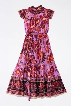 Farm Rio Sweet Floral Midi Dress -Colorful Wear Store 303821 07