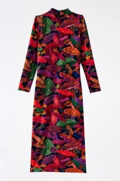 Farm Rio Leopard MushroomLenzing™ Ecovero™ Viscose Dress 7 Farm Rio Leopard MushroomLenzing™ Ecovero™ Viscose Dress -Colorful Wear Store 303853 05