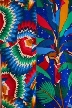 Farm Rio Mixed Blue Prints Unisex Shirt -Colorful Wear Store 303855 05