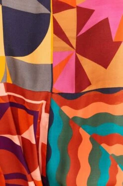 Farm Rio Graphic Scarves Shirtdress -Colorful Wear Store 303921 05 8b33d8a3 1fbe 4d47 9d09 e01895744704