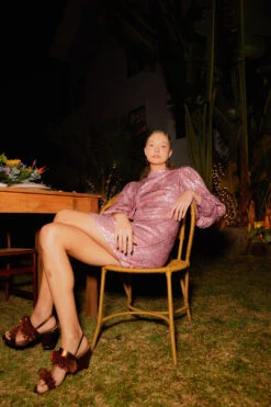 Farm Rio Hearts Sequin Mini Dress -Colorful Wear Store 303936 05