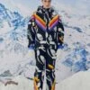 Farm Rio Black Graphic Toucans Ski Pants