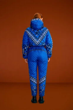 Farm Rio Black Macaw Forest Quilted Pants -Colorful Wear Store 304153 03