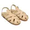SYNTHETIC RAFFIA ZIGZAG SANDAL