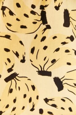 Farm Rio Yellow Bossa Banana Knot Midi Dress -Colorful Wear Store 305266 05