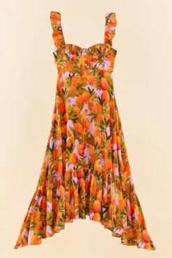 Lilac Mango Macaws Maxi Dress -Colorful Wear Store 306095 06