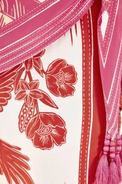 Farm Rio Tropical Dream Lenzing™ Ecovero™ ViscoseMidi Skirt 6 Farm Rio Tropical Dream Lenzing™ Ecovero™ ViscoseMidi Skirt -Colorful Wear Store 306099 04