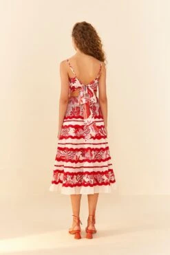 Farm Rio Off-White Rio Tiles Crop Top -Colorful Wear Store 306125 03