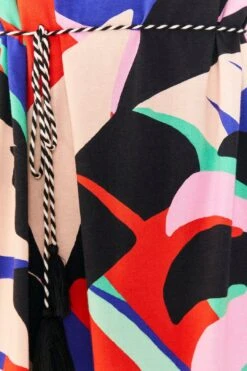 Farm Rio Colorful Monstera Organic Cotton T-Shirt Dress 7 Farm Rio Colorful Monstera Organic Cotton T-Shirt Dress -Colorful Wear Store 306175 04