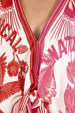 Farm Rio Tropical Dream Lenzing™ Ecovero™ Viscose Halter Blouse -Colorful Wear Store 306222 04