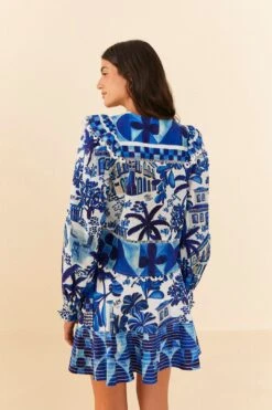 Farm Rio Sweet Rio Long Sleeve Blouse 9 Farm Rio Sweet Rio Long Sleeve Blouse -Colorful Wear Store 306236 04