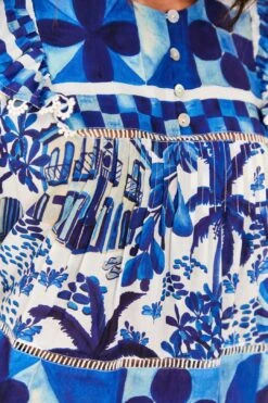 Farm Rio Sweet Rio Long Sleeve Blouse 10 Farm Rio Sweet Rio Long Sleeve Blouse -Colorful Wear Store 306236 05