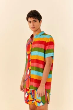 Farm Rio Wonderful Toucans Unisex Shirt -Colorful Wear Store 306242 05