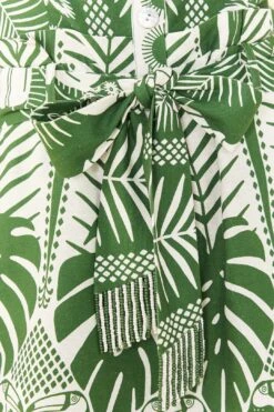 Farm Rio Off-White Macaw Elegance Romper -Colorful Wear Store 306252 04