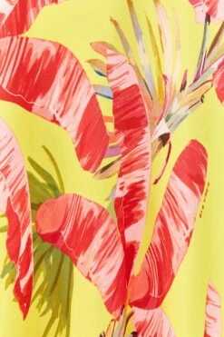 Farm Rio Lime Sweet JungleLenzing™ Ecovero™ Viscose Crop Top -Colorful Wear Store 306305 04