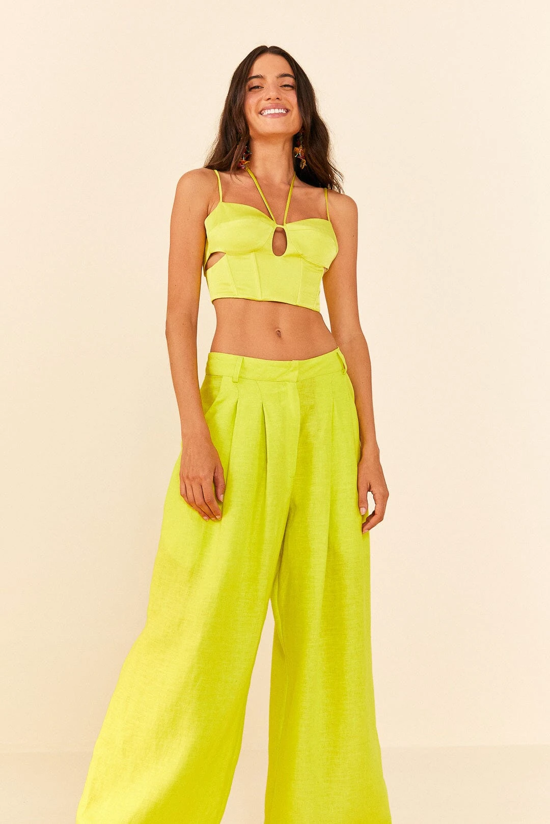 Farm Rio Lime Green Pants 1 Farm Rio Lime Green Pants