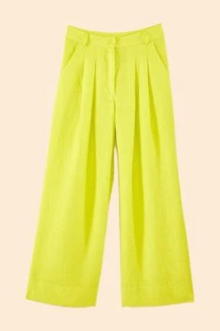 Farm Rio Lime Green Pants 11 Farm Rio Lime Green Pants -Colorful Wear Store 306349 06