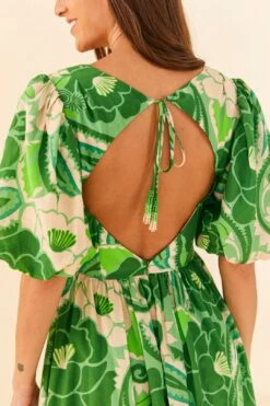 Farm Rio Tropical Groove Midi Dress 8 Farm Rio Tropical Groove Midi Dress -Colorful Wear Store 306391 02
