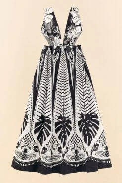 Black Macaw Elegance Maxi Dress -Colorful Wear Store 306647 06