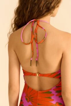 Farm Rio Pink Copacabana Lycra Jumpsuit -Colorful Wear Store 306657 03