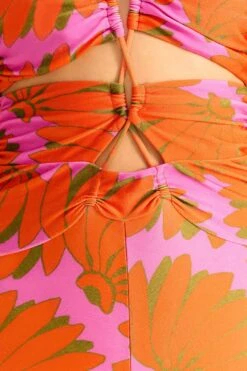 Farm Rio Pink Copacabana Lycra Jumpsuit -Colorful Wear Store 306657 06