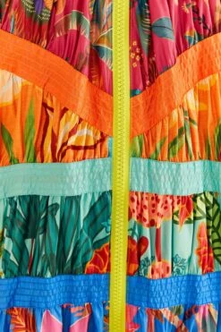 Farm Rio Mixed Prints Windbreaker -Colorful Wear Store 306685 05