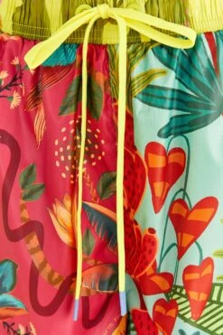 Farm Rio Mixed Prints Nylon Shorts -Colorful Wear Store 306686 05