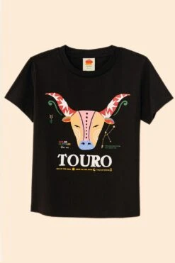Farm Rio Taurus Zodiac Organic Cotton T-Shirt 9 Farm Rio Taurus Zodiac Organic Cotton T-Shirt -Colorful Wear Store 306690 06