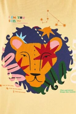 Farm Rio Leo Zodiac Organic Cotton T-Shirt -Colorful Wear Store 306693 04