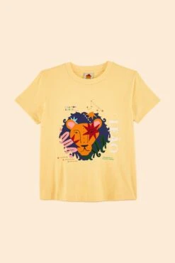 Farm Rio Leo Zodiac Organic Cotton T-Shirt -Colorful Wear Store 306693 05