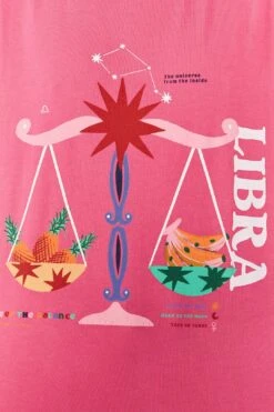 Farm Rio Libra Zodiac Organic Cotton T-Shirt -Colorful Wear Store 306695 04