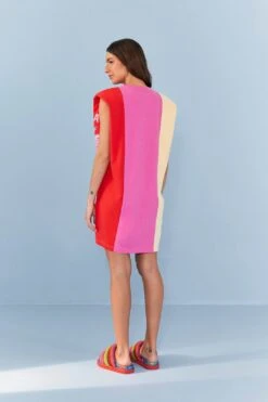 Farm Rio Mixed Prints Organic Cotton Mini Dress 9 Farm Rio Mixed Prints Organic Cotton Mini Dress -Colorful Wear Store 306714 04