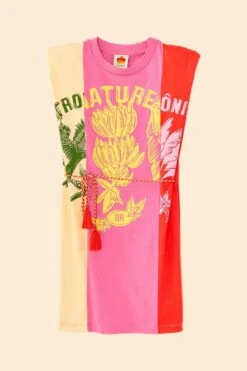 Farm Rio Mixed Prints Organic Cotton Mini Dress 11 Farm Rio Mixed Prints Organic Cotton Mini Dress -Colorful Wear Store 306714 06