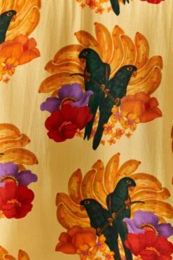 Farm Rio Banana Nest Pajama Shirt -Colorful Wear Store 306914 05