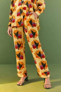 Farm Rio Banana Nest Pajama Pants -Colorful Wear Store 306915 02