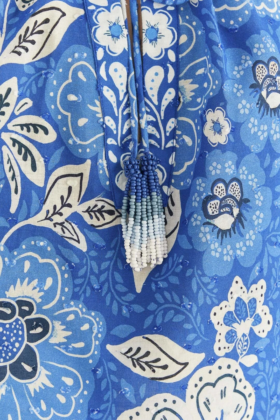 Farm Rio Blue Full Of Flowers Blouse 5 Farm Rio Blue Full Of Flowers Blouse - Image 5